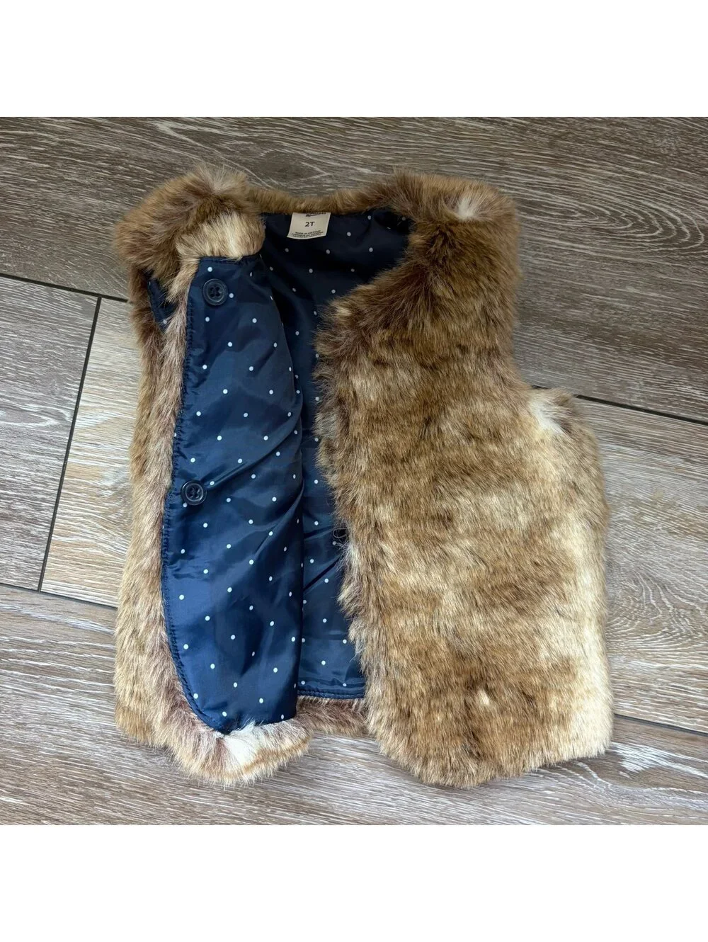 Oshkosh Faux Fur Vest